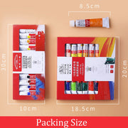 12/18/24Color Professional 12ml Oil Paint Set for Artist Oil Painting Drawing Art Color Paint Supplies
