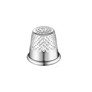 1PC Sewing Thimble Finger Protector Adjustable Thimble Metal Shield Protector for Needlework Craft DIY Embroidery Sewing Tools