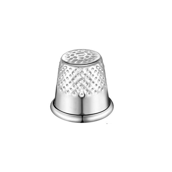 1PC Sewing Thimble Finger Protector Adjustable Thimble Metal Shield Protector for Needlework Craft DIY Embroidery Sewing Tools