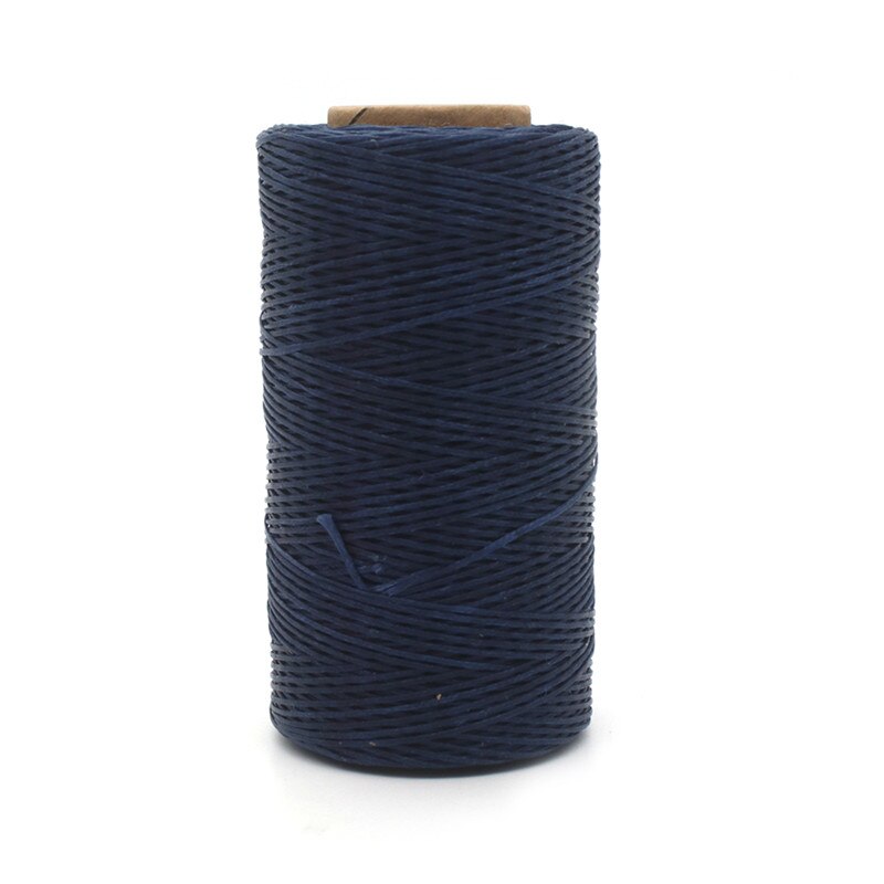 Leather Craft 260m 1mm Leather Sewing Waxed Thread Chisel Awl Upholstery Shoes Luggage Tools 20 Colors