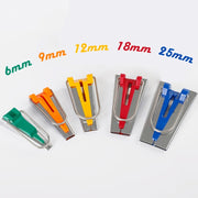 Sewing Accessories Bias Tape Makers - 5 size 6mm 9mm 12mm 18mm 25mm bias binding tape maker 4 size and 5 size choose 9mm