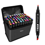 TouchFIVE 30/40/60/80/168 Color Art Markers Set Dual Headed Artist  Sketch Oily Alcohol based markers For Animation Manga