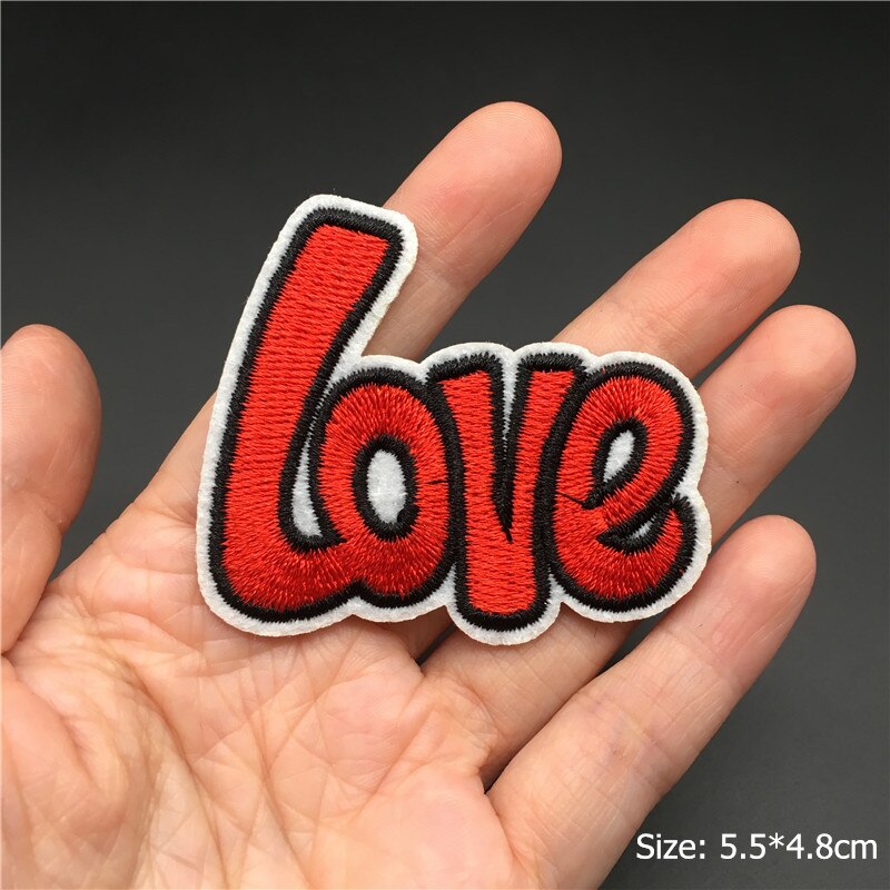 Cartoon Badges Clothes Embroidery Patch Applique Diy Sewing Decorative Ironing Patches For T-Shirt Stripes Clothing Stickers