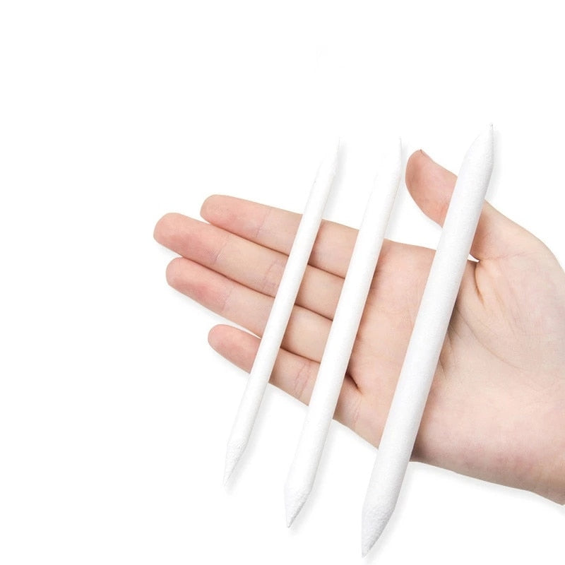 KDD Double Head Durable Art Drawing Tool Pastel New Blending Smudge Tortillon Material Escolar Sketching Paper Pencil