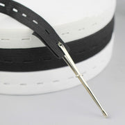 4 Pieces Bodkin Wear Elastic Threader Belt Ribbon Weaving Tools Stainless Steel Threaders