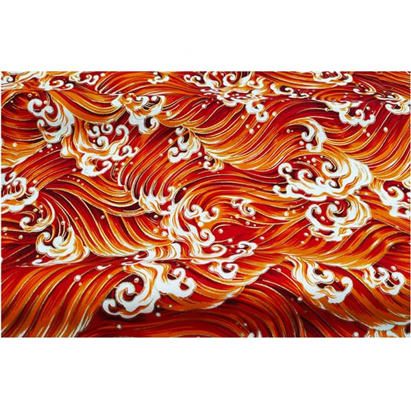 DIY 35x50CM Multicolor Japan Zephyr Pattern Cotton Pur-cut Patchwork Japanese Fabric Sewing Quilting Crafts for Handmade