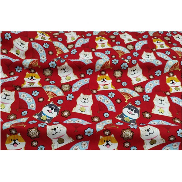 DIY 35x50CM Multicolor Japan Zephyr Pattern Cotton Pur-cut Patchwork Japanese Fabric Sewing Quilting Crafts for Handmade
