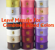 25mm(1&quot;) satin bright ironed single fold polyester bias binding tape table cloth garment quilt craft sewing accessories