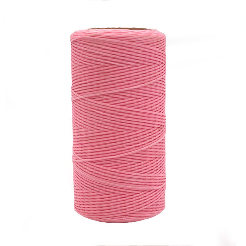 Leather Craft 260m 1mm Leather Sewing Waxed Thread Chisel Awl Upholstery Shoes Luggage Tools 20 Colors