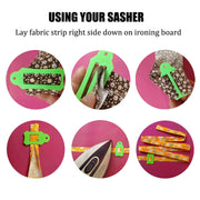 Sewing Accessories Bias Tape Makers - 5 size 6mm 9mm 12mm 18mm 25mm bias binding tape maker 4 size and 5 size choose 9mm