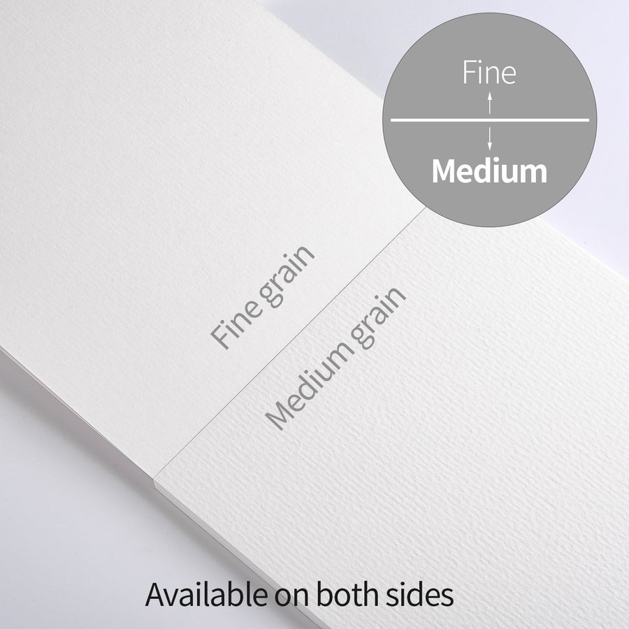 Professional 15 Sheets 300gsm Watercolor Paper Pad Blank Hand Painted Watercolor Sketch Book for Artist Student Art Supplies