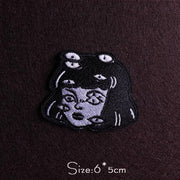 Punk Diy Embroidery Patches For Clothing Iron On Letter Embroidered Patches For Clothes Stripe Stickers For Shirt Jacket Badges
