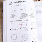 Drawing Book Manga Sketch Tutorial Comics Art Books Introduction for Kids Adults Line Drawing Basic Tutorial