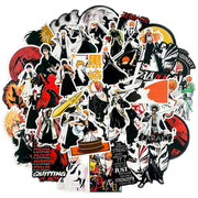 50Pcs Japanese Classic Animation BLEACH Stickers For Refrigerator Suitcase Diary Book Scrapbook Waterproof Graffiti Sticker