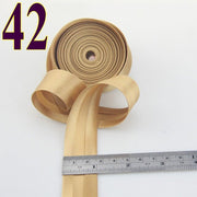 25mm(1&quot;) satin bright ironed single fold polyester bias binding tape table cloth garment quilt craft sewing accessories
