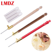 LMDZ Embroidery Punch Needle with 3 Needles Punch Pen  Embroidery Cross Stitch Craft Kit French Crochet for Sewing Knitting