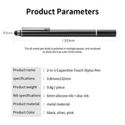 Universal 2in1 Stylus Pen Laptop Tablet Pen Smart Phone Pen Touched Screen Pen For Xiaomi Huawei Samsung Tablet Drawing Pencil