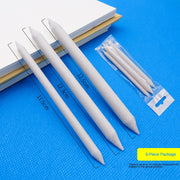 3/6pcs/set Blending Smudge Stump Stick Tortillon Sketch Art White Drawing Charcoal Sketcking Tool Rice Paper Pen artist Supplies