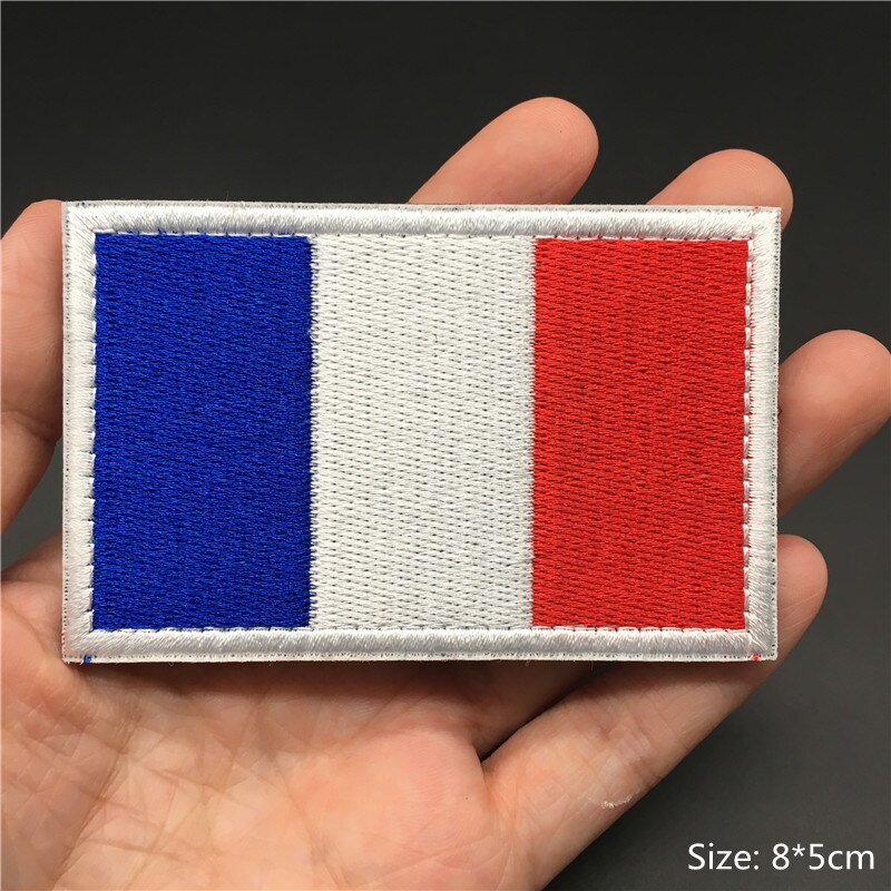 3D Tactical Badge Military Patches for Clothing Blood Type US Army Stripes on Clothes Backpack Applique Spain Flag Embroidered