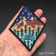 Cartoon Badges Clothes Embroidery Patch Applique Diy Sewing Decorative Ironing Patches For T-Shirt Stripes Clothing Stickers