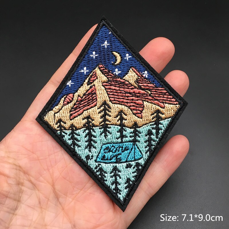 Cartoon Badges Clothes Embroidery Patch Applique Diy Sewing Decorative Ironing Patches For T-Shirt Stripes Clothing Stickers