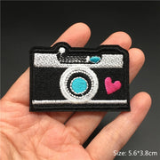 Cartoon Badges Clothes Embroidery Patch Applique Diy Sewing Decorative Ironing Patches For T-Shirt Stripes Clothing Stickers