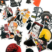 50Pcs Japanese Classic Animation BLEACH Stickers For Refrigerator Suitcase Diary Book Scrapbook Waterproof Graffiti Sticker