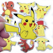 Funny joy pokemon toy graffiti sticker skateboard mobile phone autocollant tablet computer Pikachu stickers PVC pegatinas