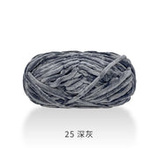 100g 80M Chenille Velvet Knitting Yarn Wool Thick Warm Crochet Knitting Yarns Cotton Baby Woolen DIY hand-knitted Sweater