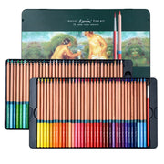 Andstal Marco Renoir 12/24/48/72/100/120 Colour Pencils Set Lapis De Cor Drawing Pencil Sketch Colored Pencils Art Supplies