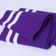 Buulqo 80cm Yarn Dyed Stripes Stretch Cuff DIY Cotton Knitted Fabric For Neckline Hem, Winter Jacket,Clothing Accessories Collar