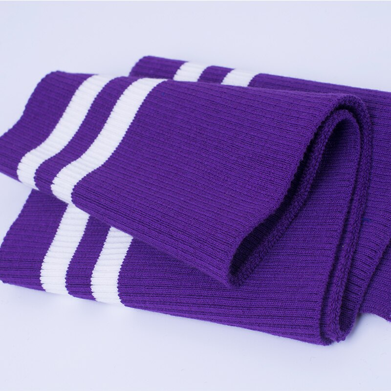 Buulqo 80cm Yarn Dyed Stripes Stretch Cuff DIY Cotton Knitted Fabric For Neckline Hem, Winter Jacket,Clothing Accessories Collar