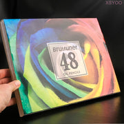 Brutfuner 12/48/72/120/160/180/260 Colors Oil Colored Pencils Set Drawing Sketch Colour Pencil For School Student Art Supplies