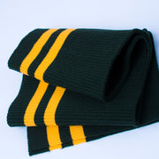 Buulqo 80cm Yarn Dyed Stripes Stretch Cuff DIY Cotton Knitted Fabric For Neckline Hem, Winter Jacket,Clothing Accessories Collar