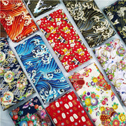 DIY 35x50CM Multicolor Japan Zephyr Pattern Cotton Pur-cut Patchwork Japanese Fabric Sewing Quilting Crafts for Handmade