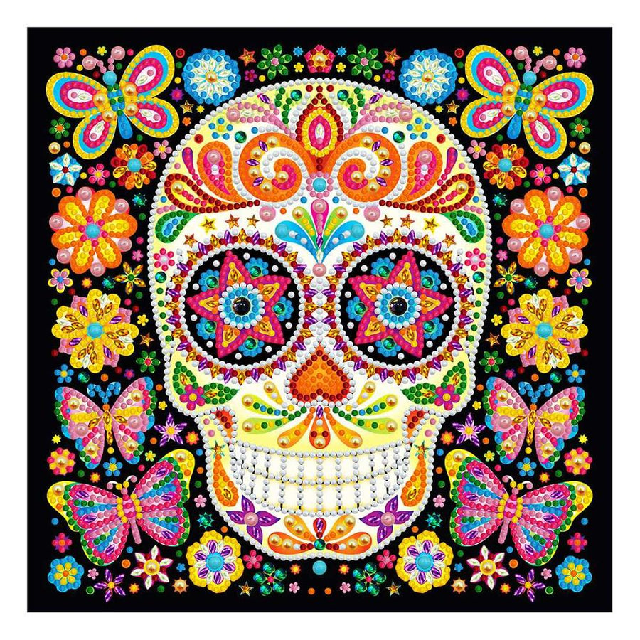 DIY Luminous Special shaped Diamond Painting Skull 5D Crystal Lighting Diamond Embroidery Cross-Stitch Kit Home Decor Gift