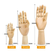 Drawing Sketch Mannequin Model Home Decor Human Artist Models Wooden Mannequin 1 Pcs 12 10 7 Inches Tall Wooden Hand