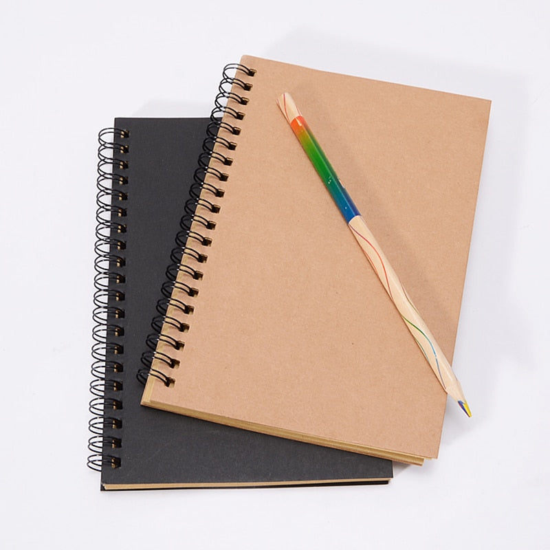 Sketchbook Diary for Drawing Painting Graffiti Small 12*18cm Soft Cover Blank Paper Sketch Book Memo Pad Notebook Stationery