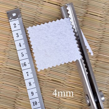 Chainho,Tailor Scissors with Round &amp; TriangleTooth,Sewing Scissor with Zigzag Shape for DIY Sewing,Shears for Fabric or Leather