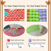 3d Diamond Embroidery cartoon Alice in Wonderland full square/round drill diy diamond painting mosaic art home decoration