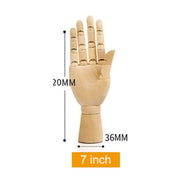 Drawing Sketch Mannequin Model Home Decor Human Artist Models Wooden Mannequin 1 Pcs 12 10 7 Inches Tall Wooden Hand
