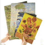 Sharkbang Vintage Graffiti A4 A3 Sketch-Book Drawing Papers Art Painting Template Sketchbooks Students Stationery Birthday Gift