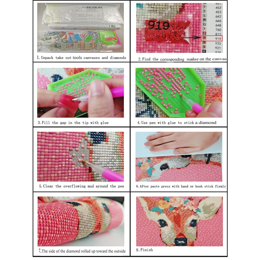 3d Diamond Embroidery cartoon Alice in Wonderland full square/round drill diy diamond painting mosaic art home decoration