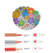 Andstal Marco Renoir 12/24/48/72/100/120 Colour Pencils Set Lapis De Cor Drawing Pencil Sketch Colored Pencils Art Supplies