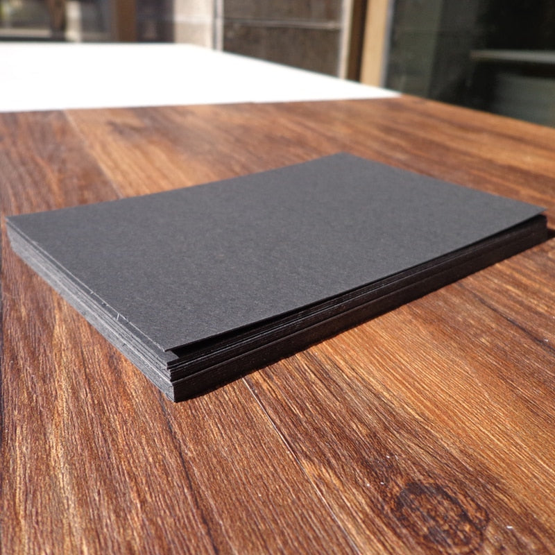 10pcs Blank Kraft Paper Card Sketch Drawing Gift Cards Bookmarks Vintage DIY Graffiti Painted Kraft Paper Postcards 14.8x9.8cm
