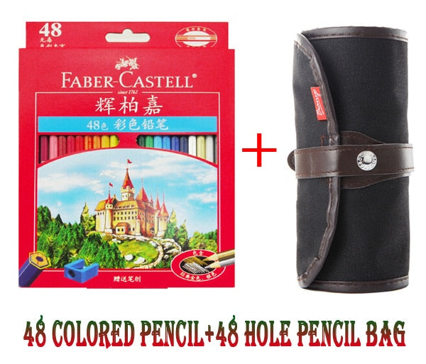 Faber Castell 36/48/72 Color Pencils Lapis De Cor Professionals Artist Painting Oil Color Pencil For Drawing Sketch Art Supplier