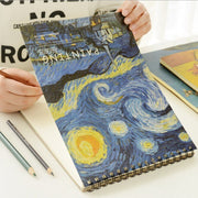 Sharkbang Vintage Graffiti A4 A3 Sketch-Book Drawing Papers Art Painting Template Sketchbooks Students Stationery Birthday Gift