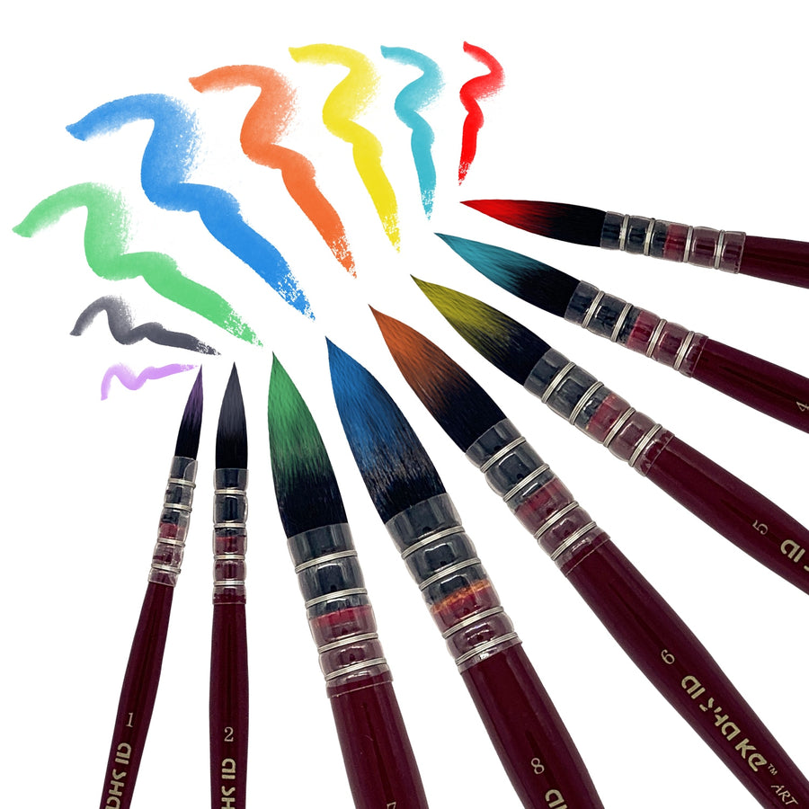 1Pcs Artist Hand-Painting Drawing Brushes Professional Watercolor Brush Pen for Water Color Painting Drawing School Art Supplies