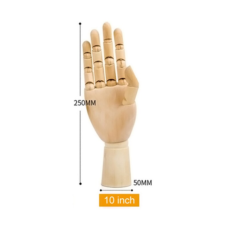 Drawing Sketch Mannequin Model Home Decor Human Artist Models Wooden Mannequin 1 Pcs 12 10 7 Inches Tall Wooden Hand