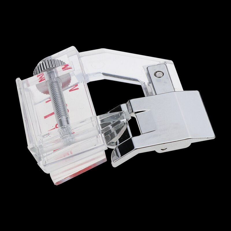 ADJUSTABLE BIAS TAPE SNAP ON 6290 BINDER FOOT AJUSTABLE BINDING SNAP-ON BIAS BINDER PRESSER FOOT